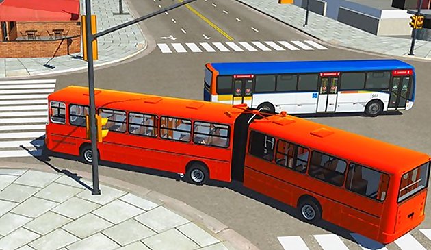 고급 버스 운전 3D 시뮬레이터