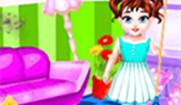 Малышка Тейлор уборка грязного дома