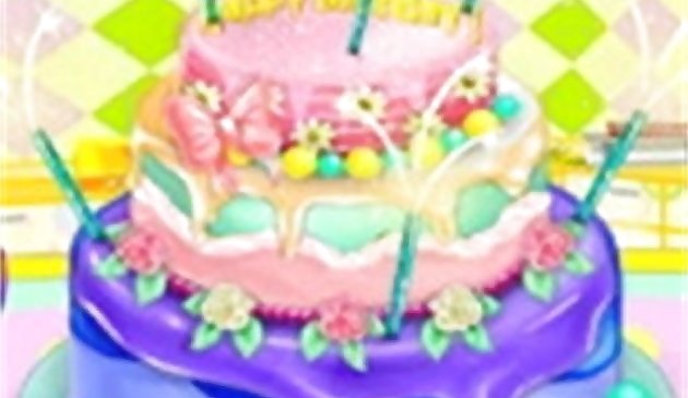 Bánh sinh nhật bé gái