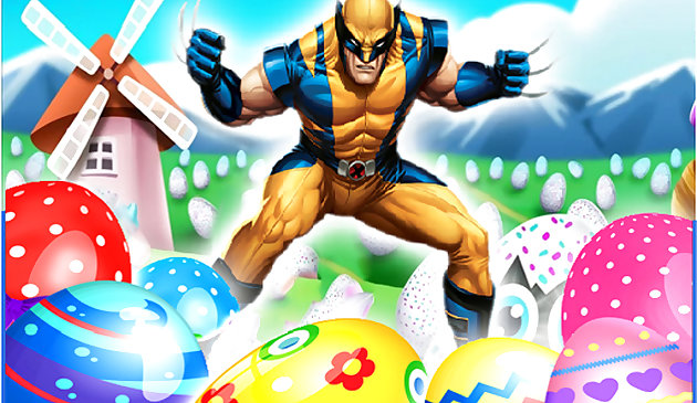 Jeux d’oeufs de Pâques de Wolverine