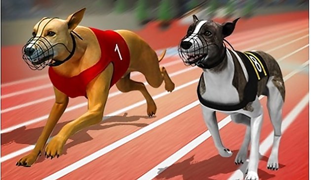 Racing Dog Simulator : Trò chơi đua chó điên