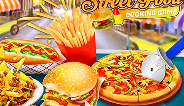 Street Food Stand Cooking Game for Girls
