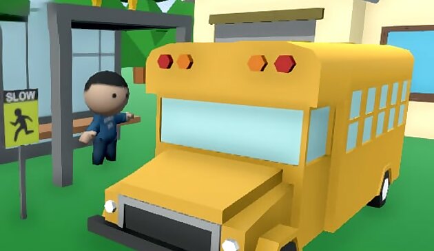 Okul Otobüsü Simülatörü Çocuk Topu