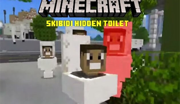 Minecraft Скибиди скрытый туалет