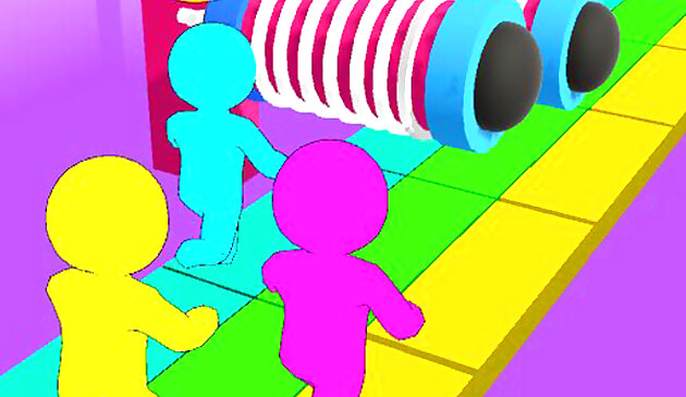 Бег толпы гонка