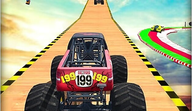 Монстр грузовики трюки