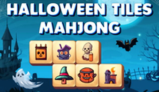 Piastrelle di Halloween Mahjong