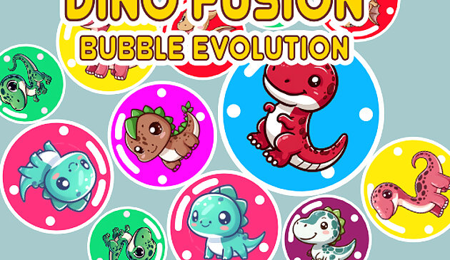 恐龙融合泡泡进化