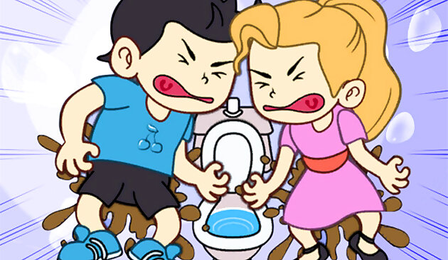 Toilet Rush Race: Desenhar Puzzle