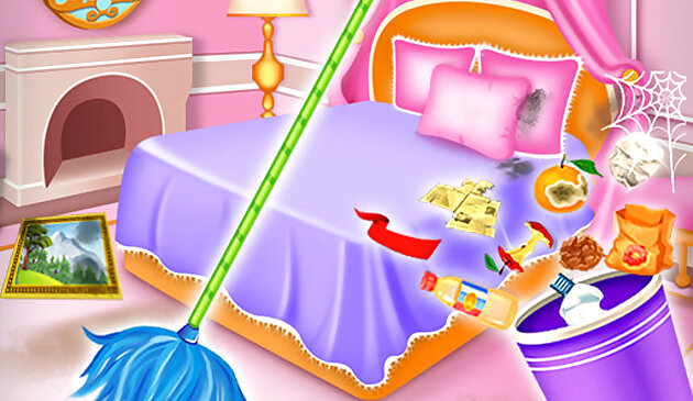 Принцесса уборка дома