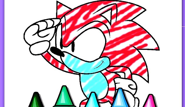 BTS соник книжка-раскраска