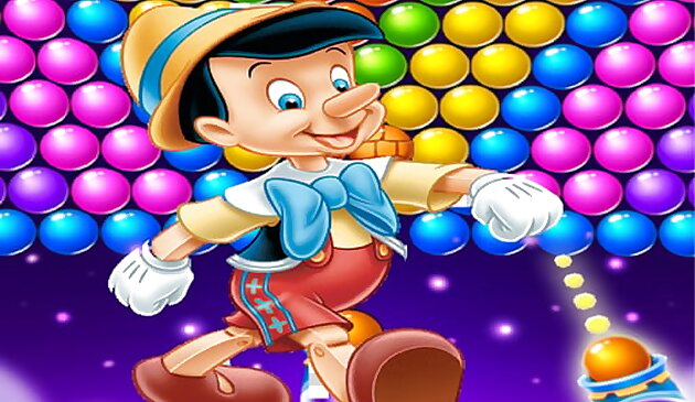 Maglaro ng Pinocchio Bubble Shooter Games