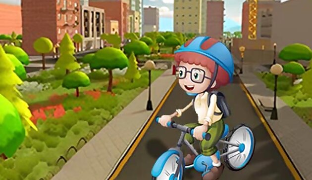 Сумасшедший велосипед веселье