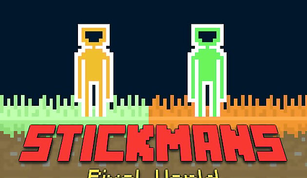 Пиксельный мир Стикмена