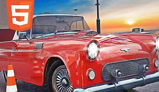 Классический автомобили Парковочные трюки