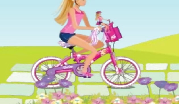Barbie Bisiklet Sürüyor