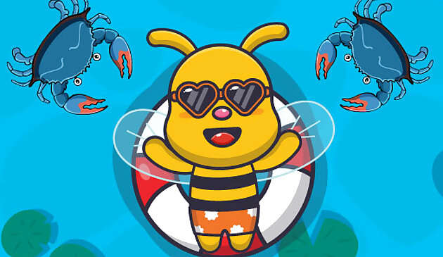 Плавающая пчела