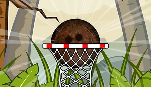 Kokosnuss-Basketball