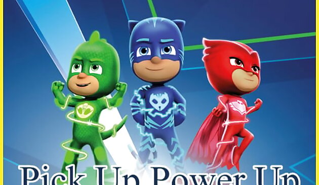 Герои в масках Соберите пауэр-ап