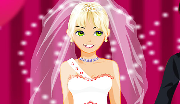 Свадебная одевалка девушки