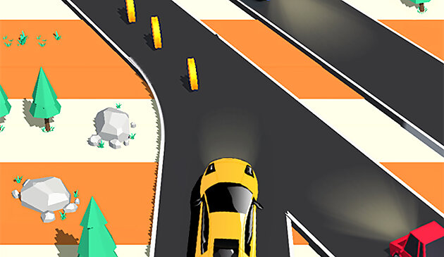حركة المرور تشغيل السيارات 2D : ألعاب السيارات