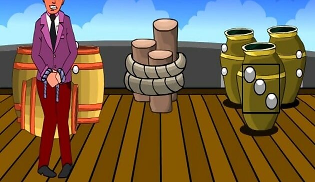 Спасите связанного мужчину