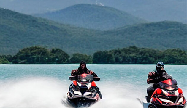 Гоночный мир снегоходов 3Д