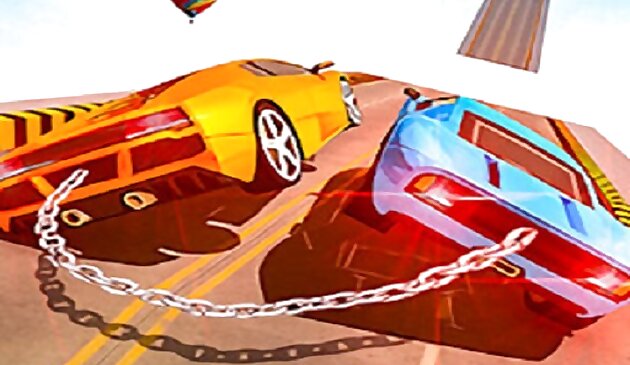 Rantai Mobil Racing permainan 3D