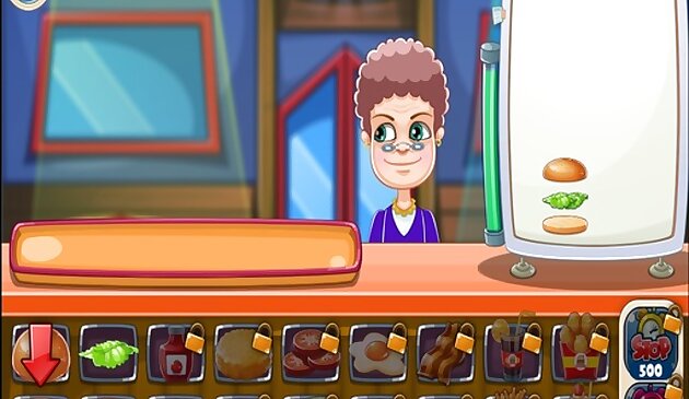 Забавная бургерная