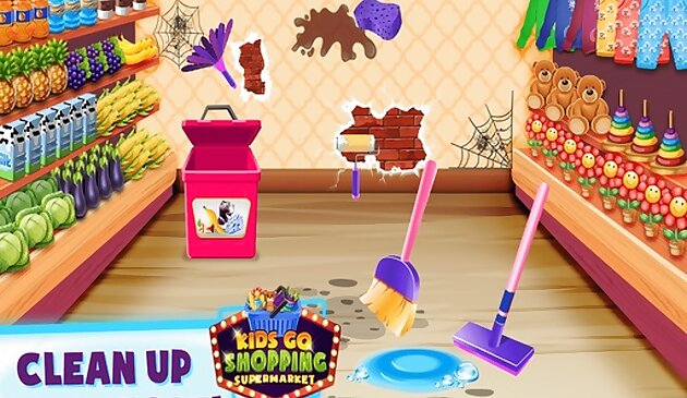 Дети идут на шоппинг