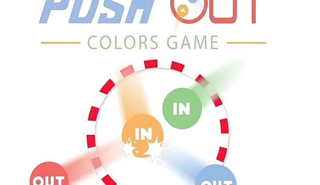 Đẩy ra : trò chơi màu sắc