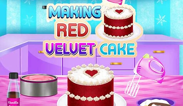 レッドベルベットケーキの作り方