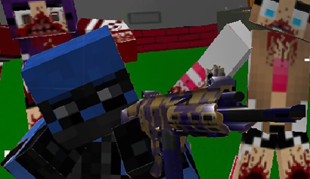 Блочный бой Спецназ зомби-апокалипсис 2022