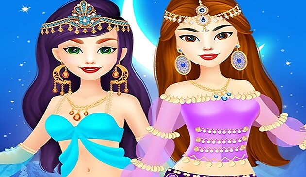 Arabische Prinzessin Ankleidespiel