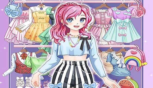 Anime Kawaii: Carino Vestire Gioco