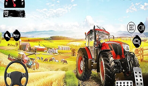 Offroad Tractor Farmer Simulator 2022: Lái xe chở hàng