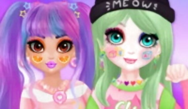 Prinzessin E-Girl vs Soft Girl - Makeover-Spiel