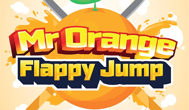 Мистер оранжевый флэппи прыжок
