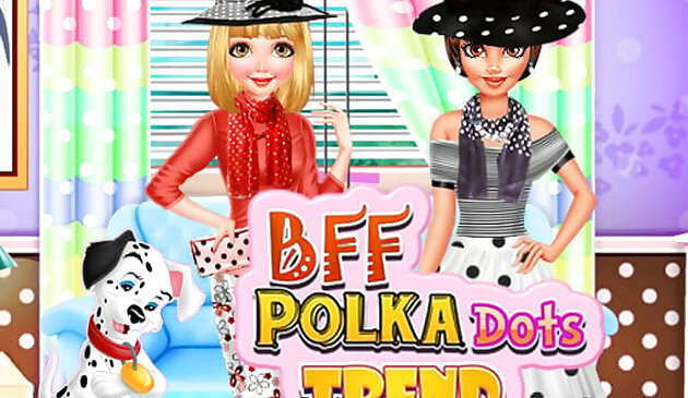 Лучшие подруги Тренд в горошек