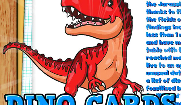 Дино карточки