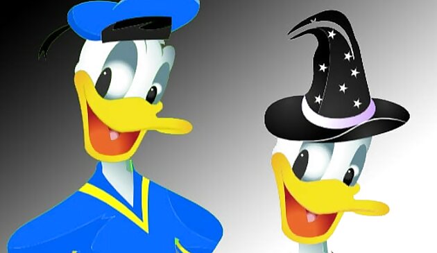 Дональд Дак одевалка