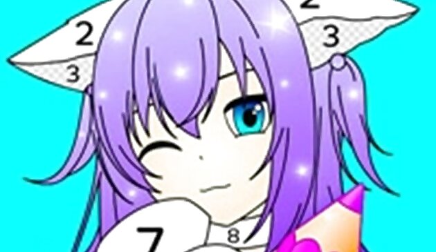 Аниме Манга книжка раскраска