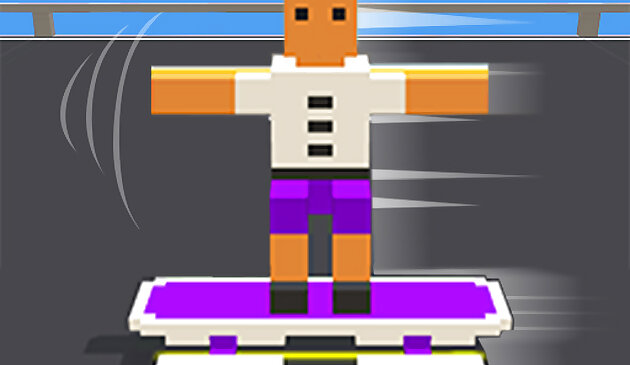 Блочный скейтер порыв