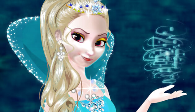 冷凍エルザドレスアップ (Frozen Elsa Dressup)