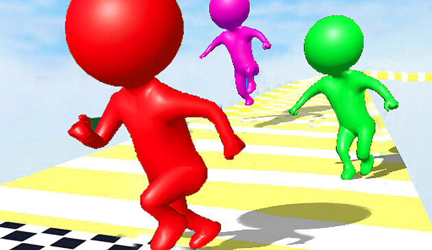 Бег гонка 3Д