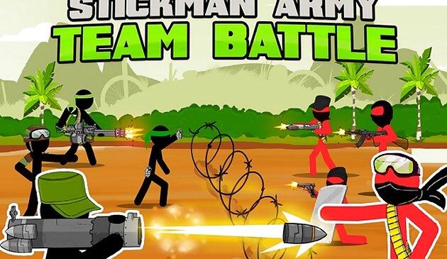 Stickman Army : Batalha em Equipe