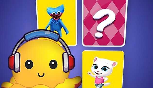 Осьминог память матч карт