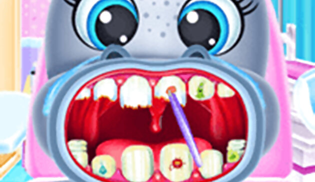 Baby Hippo Dental Care - Jogo de Cirurgia Divertida