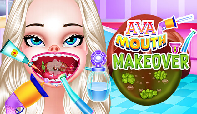 Рот Авы преображение