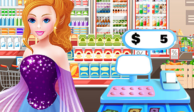 슈퍼마켓 쇼핑 소녀 게임